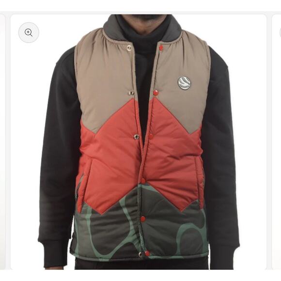 Rare RICH WEIRDO ALMIGHTY REVERSIBLE VEST Sz XL Minecraft retails for $130dls - Picture 4 of 13